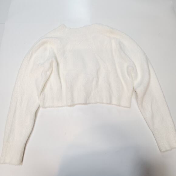 MORE TO COME Izzy Buttoned Cardigan in Ivory Large - Picture 9 of 9